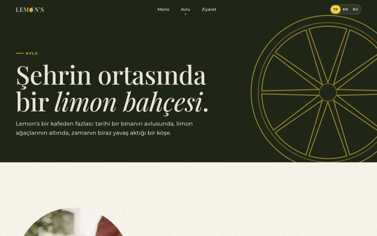 Lemon's Coffee — Mekân